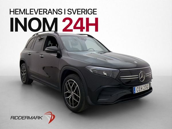 Mercedes EQB300 4M AMG 7-Sits Värmare Wide 360° Navi - 2024