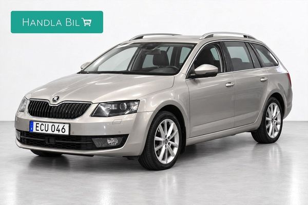 Skoda Octavia 2.0 4x4 Style D-värm Canton Skinn/Alcantara Drag SoV - 2016