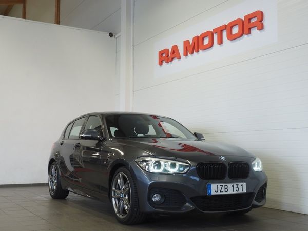 BMW 116 d M Sport P-Sensorer Farthållare HiFi Shadowline 18" - 2016
