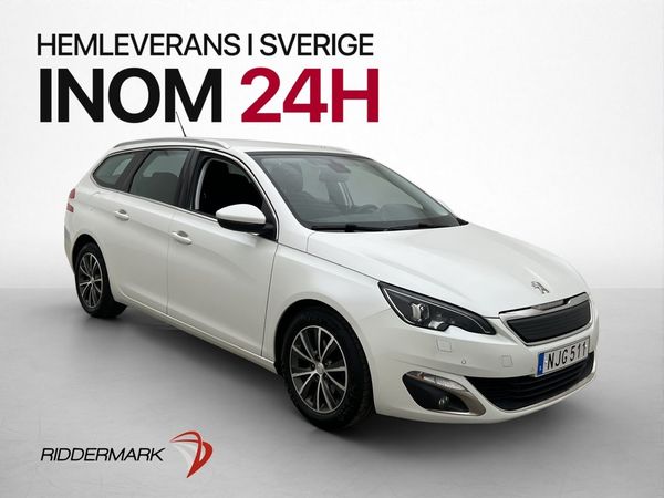 Peugeot 308 SW 1.6 BlueHDi 120hk Allure P-sensorer Bluetooth - 2016