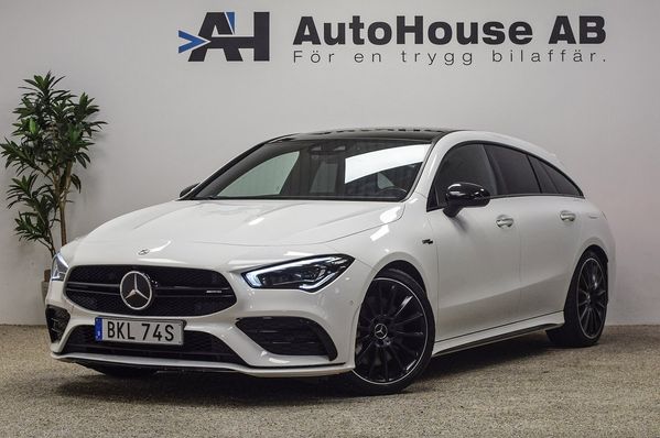Mercedes CLA35 AMG 4MATIC Shooting Brake Glastak Navi Skinn Drag - 2022