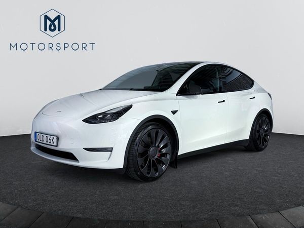 Tesla Model Y Performance 534 hk DRAG Adaptiv Farth 21" Pano Helskinn - 2024