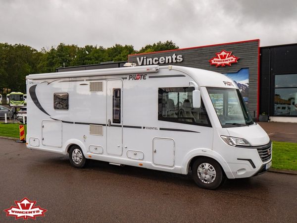 Pilote G 741 J *Automat *Solcell *Långbäddar - 2017