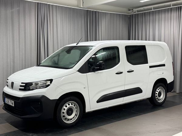 Peugeot Partner Crew Cab L2 130 AUT DEMO, DIESELVÄRMARE LEASEBAR - 2025