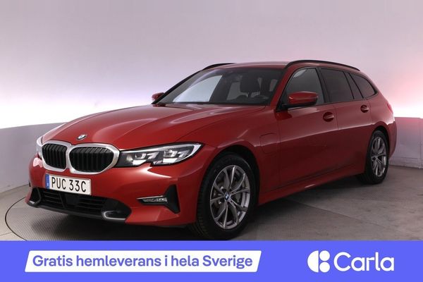 BMW 330 e Touring Sportline Drag Kamera Nav Rattvärme - 2021