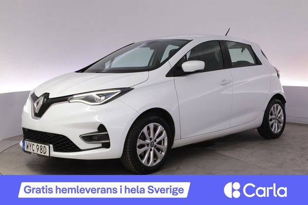 Renault Zoe R110 52 kWh Halvläder Batteriköp Kamera Navi - 2021