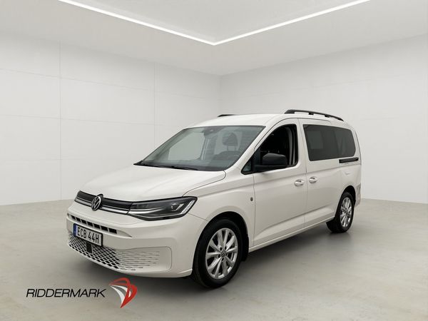 Volkswagen Caddy Maxi Life Värm Dragkrok LED B-Kamera 7-Sits - 2022