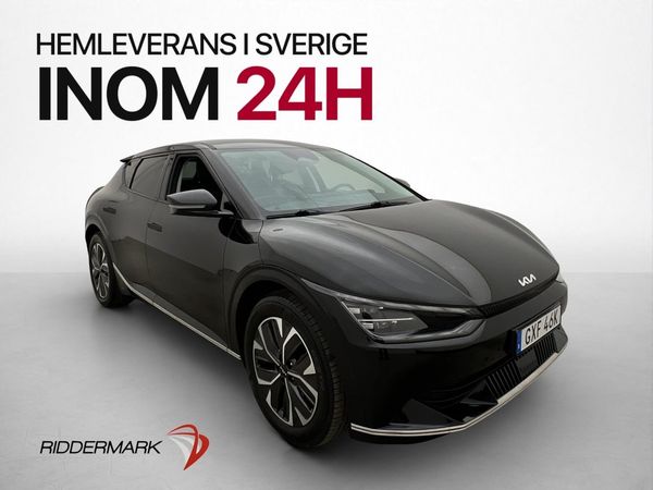 Kia EV6 77.4 kWh AWD 325hk Kamera Navi CarPlay Dragkrok MOMS - 2024