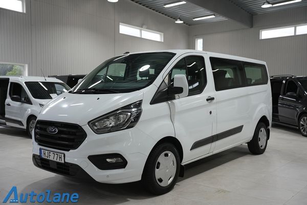 Ford Transit Custom 320 Kombi 2.0 EcoBlue Värmare,Kamera, 9-Sits - 2021