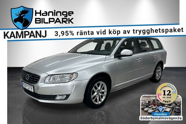 Volvo V70 D3 Classic /D-VÄRM /DRAG /VoC /NY-KAMREM /FR 3,95% - 2016