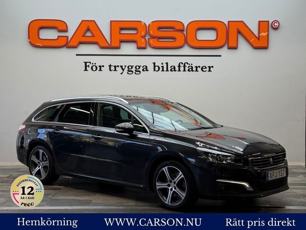 Peugeot 508 SW 2.0 Aut GT Panorama Backkamera Apple Carplay Dragkro - 2017