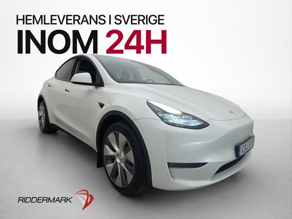 Tesla Model Y Long Range AWD Dragkrok MOMS Svensksåld - 2023