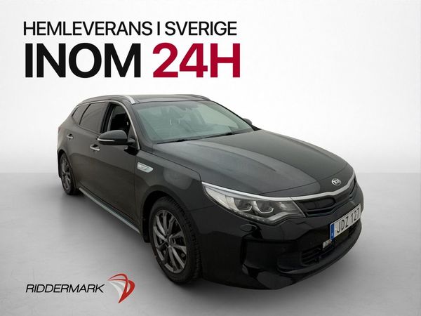 Kia Optima Plug-In Hybrid 205hk Pano Värmare H/K Drag Skinn - 2018