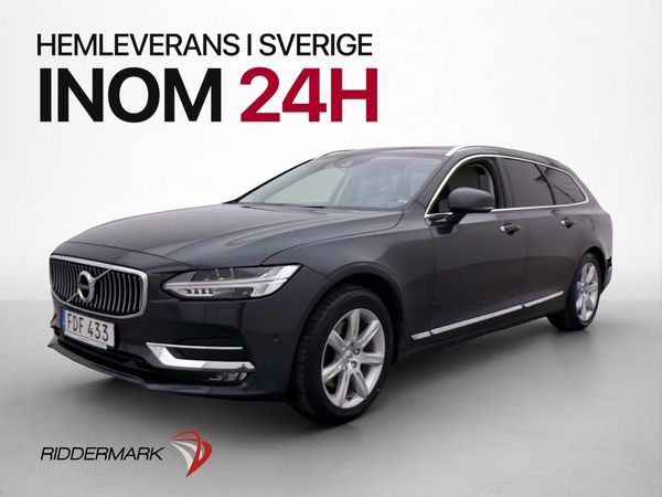 Volvo V90 D4 AWD Inscription Värmare Pano Skinn Drag Kamera - 2017