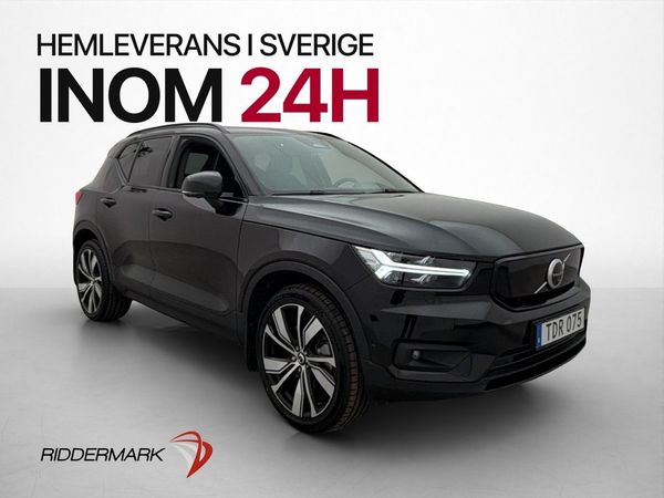 Volvo XC40 Recharge 231hk Pro Pano H/K 360° CarPlay Dragkrok - 2022