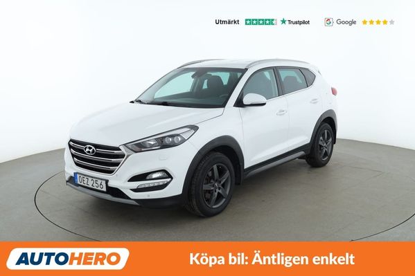 Hyundai Tucson 2.0 CRDi 4WD / GPS, Dragkrok, Rattvärme - 2017