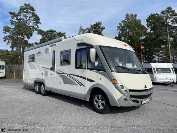 Carthago Chic C-Line I XL5.8Q | AC BODEL | CYKELSTÄLL | QUEENSBED | - 2013