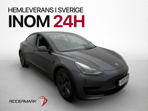 Tesla Model 3 Standard Range Pano Autopilot Sv-såld MOMS - 2022