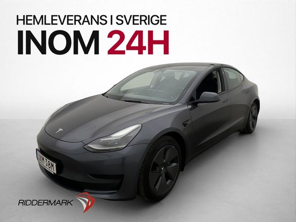 Tesla Model 3 Standard Range Autopilot Kamera Sv-Såld MOMS - 2022