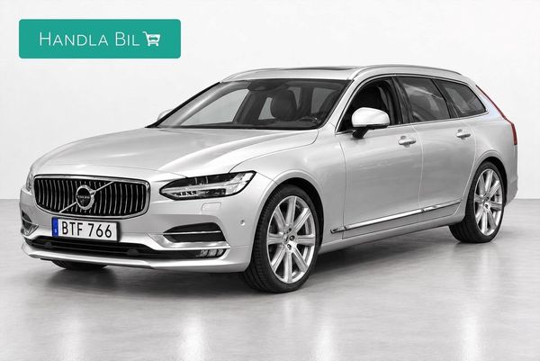 Volvo V90 D5 AWD Inscription B&W Pano 360° HUD D-Värm Drag 235hk - 2017