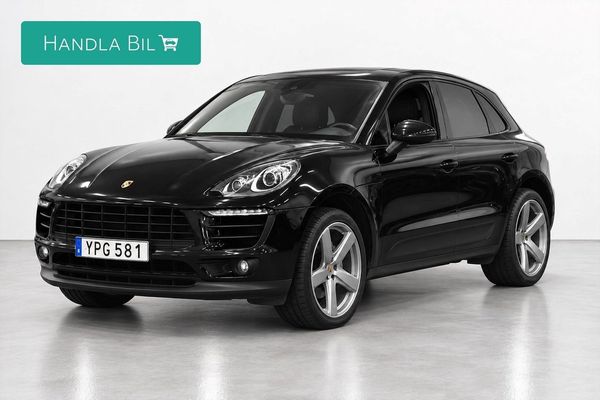 Porsche Macan S AWD PDK Sport Chrono BOSE 18-vägs Skinn 340hk - 2018