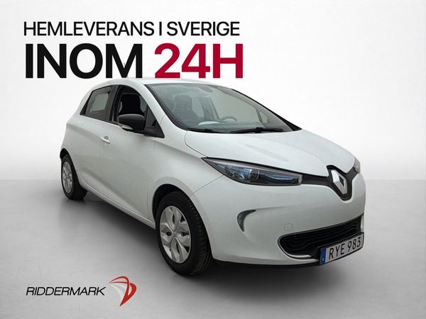Renault Zoe R240 22 kWh Batterihyra Life Navi Farthållare - 2016
