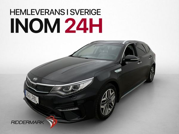 Kia Optima SW Plug-in 205hk Advance Plus 2 Pano H/K 360 Drag - 2019