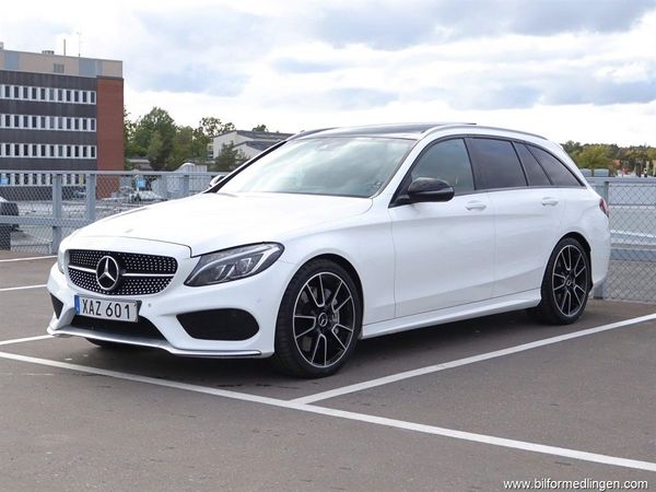 Mercedes C43 AMG C 43 4MATIC 367hk Burmester, Pano, Drag - 2017