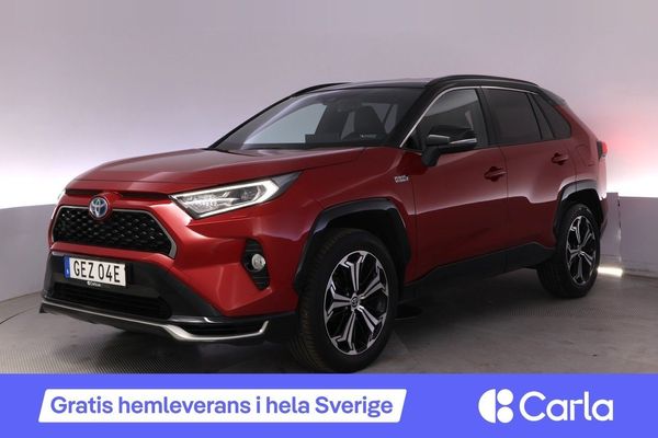 Toyota RAV4 Plug-in Hybrid E-CVT Läder Kamera Elstol BSM - 2021