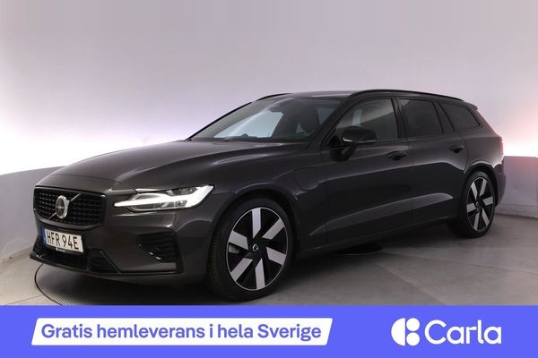 Volvo V60 Recharge T6 AWD Ultimate Dark Pano B&W 360 Drag - 2024