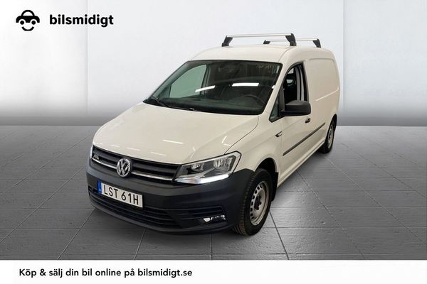 Volkswagen e-Caddy maxi 37.3 kWh Drag Inredd Värmare P-Sens MOMS 113hk - 2020