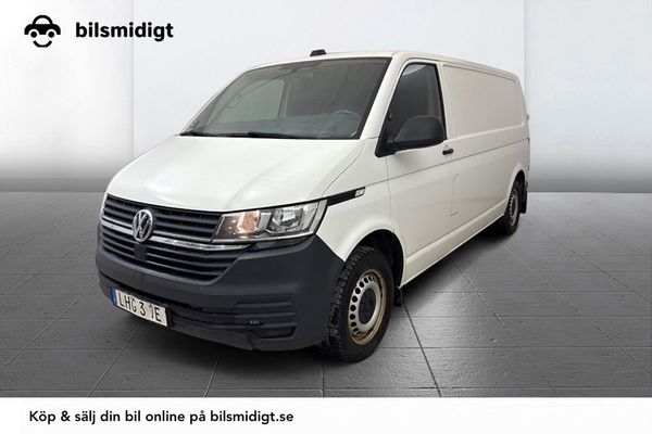 Volkswagen Transporter T30 2.0 TDI L2H1 Drag Inredd Kamera Värmare 150hk - 2021