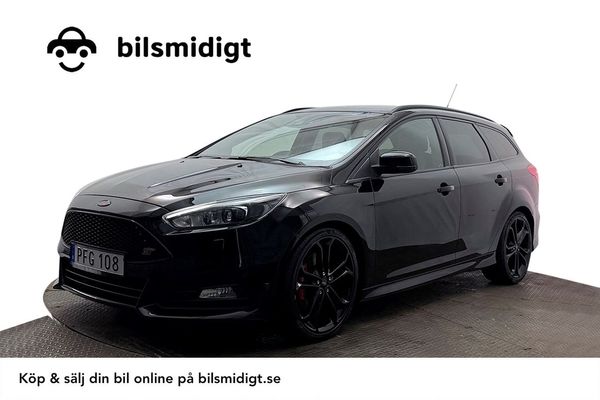 Ford Focus ST Kombi Aut Läder Elsäte Keyless Filassist 185hk - 2017