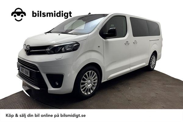 Toyota Proace Verso 2.0 D-4D Aut Lång 9sits Drag HeadUp Värmare MOMS 177hk - 2020