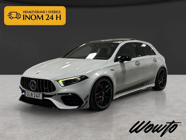Mercedes A45 AMG S 4M+ 500HK /Skalstolar/Pano/HuD/Spec - 2020