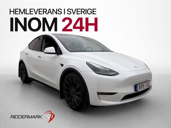 Tesla Model Y Performance Drag Autopilot Pano En-Brukare - 2023