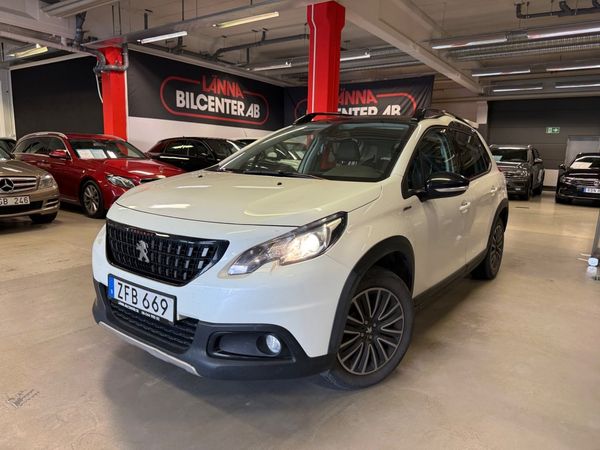 Peugeot 2008 1.2 PureTech 110 Aut GT Line Pano PDC Låg årsskatt SoV - 2018