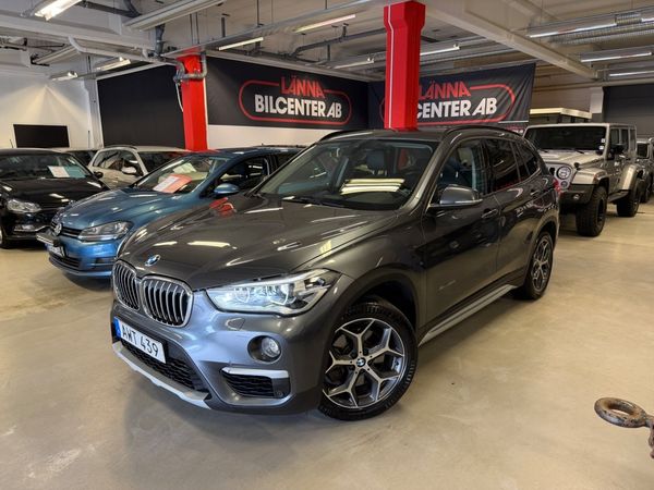 BMW X1 xDrive20d Aut Drag 2 ägare Kamera PDC Motorvärmare SoV - 2017