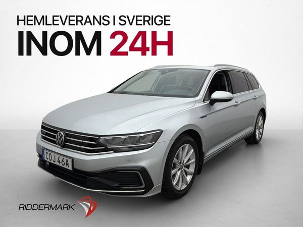 Volkswagen Passat GTE 1.4 TSI Värm kamera Navi P-Sensor Drag - 2021