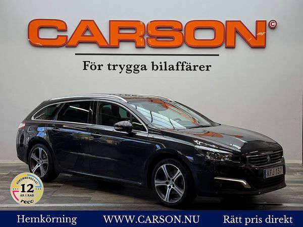 Peugeot 508 SW 2.0 Aut GT Panorama Backkamera Apple Carplay Dragkro - 2017