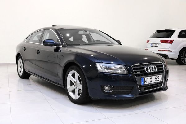 Audi A5 Sportback 2.0 TFSI Quattro - Taklucka/ Automat / Skinn - 2011