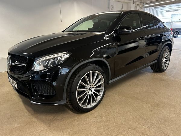 Mercedes GLE350 d d 4MATIC Coupé 1-Ägare AMG H/K Assist Pano 22" - 2017