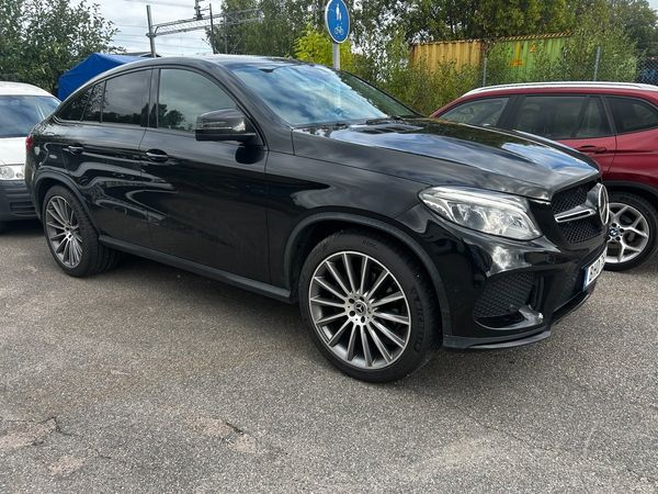Mercedes GLE350 d 4MATIC Coupé AMG HK Drive-Assist Pano 22" 1-Ägare - 2017
