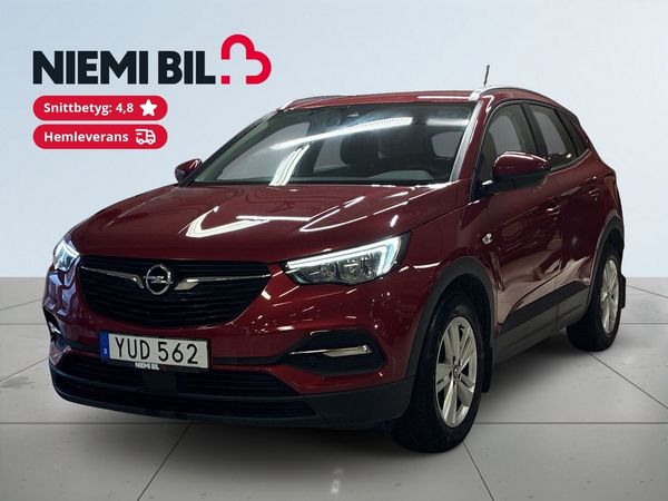 Opel Grandland X 1.2 Turbo Motorvärmare Rattvärme Farthållare S&V-däck - 2018