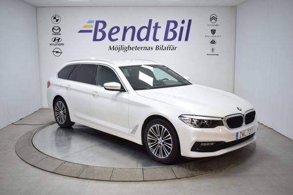 BMW 520 d xDrive Touring Sport line/Komfortstolar/HK Ljud, Läder - 2018