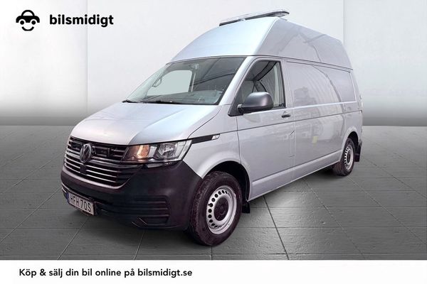 Volkswagen Transporter T30 2.0 4M Aut Drag Extra Hög Ramp 3-sits Värmare Kamer - 2021
