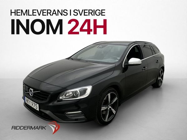 Volvo V60 D3 150hk R-Design Navi Kamera D-värmare Drag - 2017