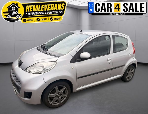 Peugeot 107 5-dörrar 1.0 |Bluetooth musik| Alufälg |0% Ränta|PEDANT - 2009