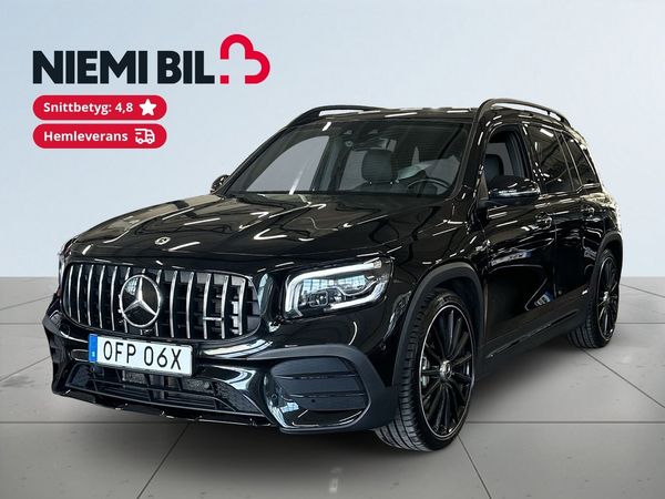 Mercedes GLB250+ AMG 35 4MATIC 7-sits S&V/Pano/Drag/Burmester/HuD/360kam - 2023