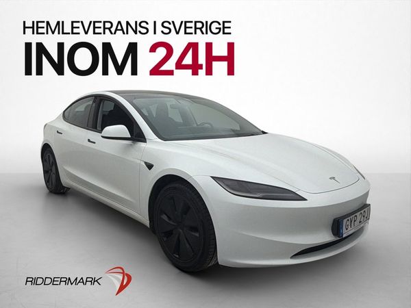 Tesla Model 3 Long Range AWD Svensksåld MOMS Panorama - 2024